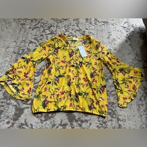 NWT Floral Ember Shirt size Large
